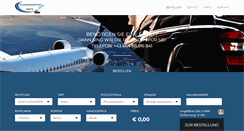 Desktop Screenshot of flughafentaxi-wien.com